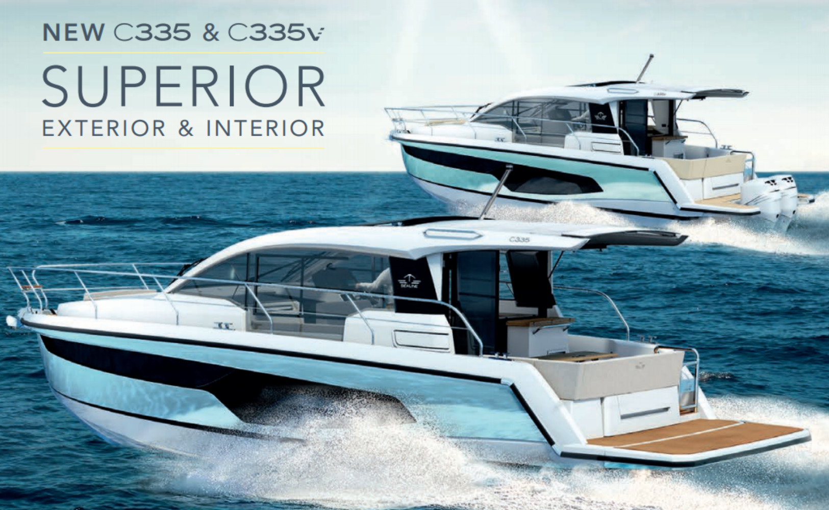 The new Sealine C335 and C335v